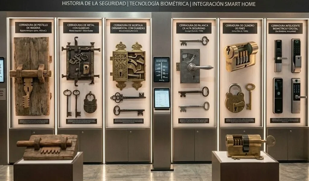 historia cerraduras seguridad