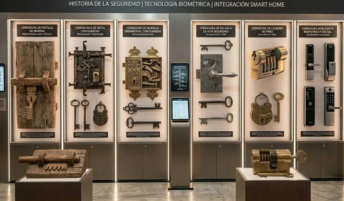 historia cerraduras seguridad
